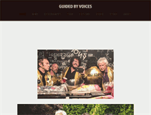 Tablet Screenshot of guidedbyvoices.com